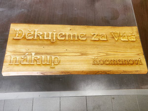 Laserové gravírování foto