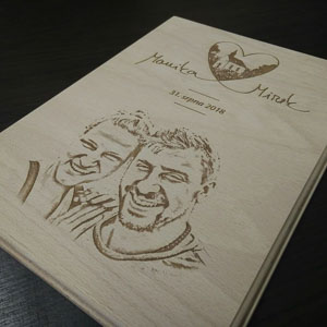 Laserové gravírování foto